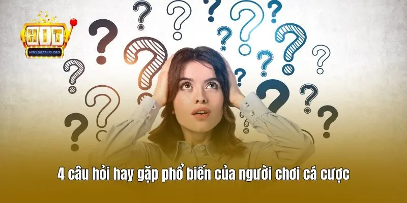 4 câu hỏi hay gặp phổ biến của người chơi cá cược