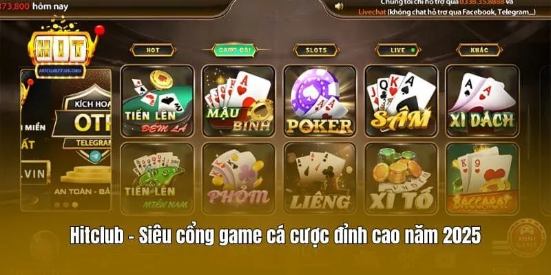 Hitclub - Siêu cổng game cá cược đỉnh cao năm 2025